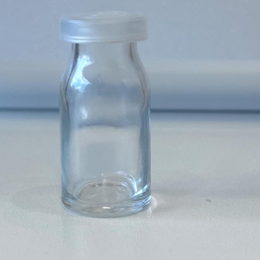 Frasco Penicilina 8,5 ml C/Tampa Pressão  - 100 unidades