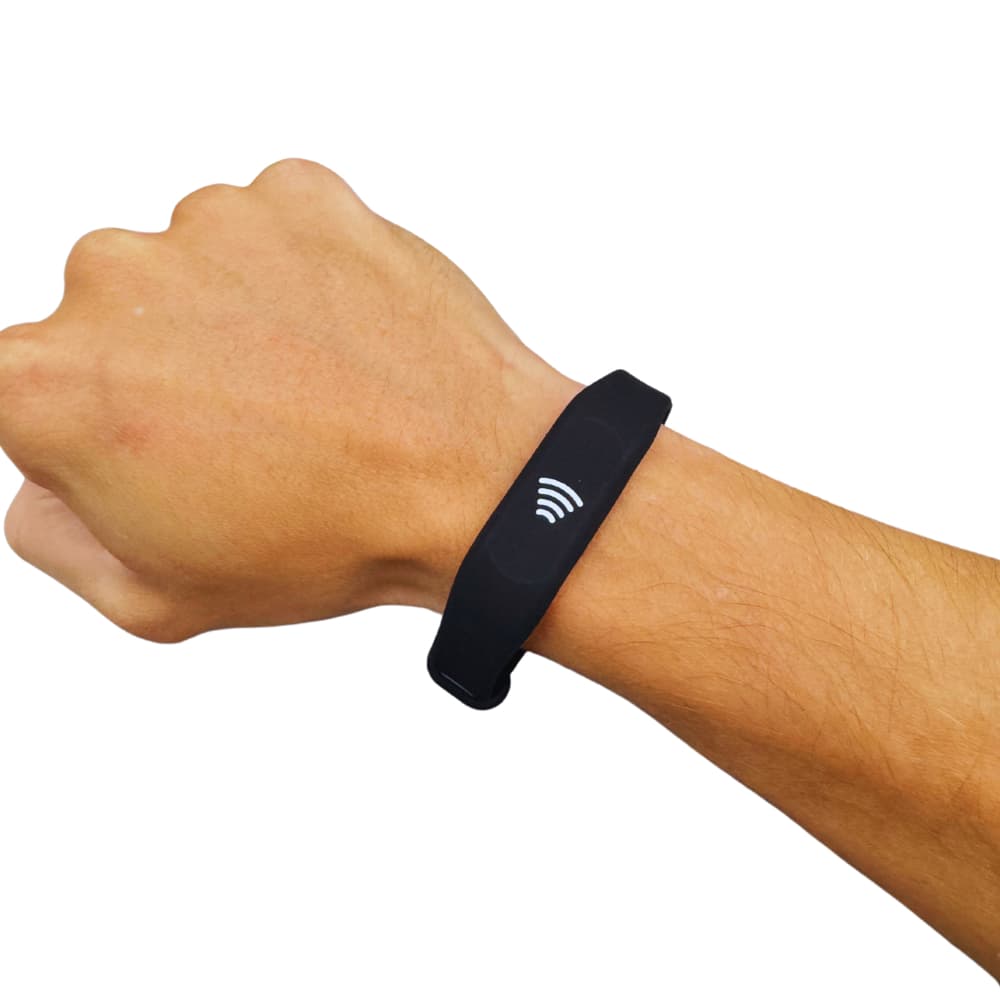 Cartão De Visitas Digital Pulseira Nfc,qrcode Com Aplicativo