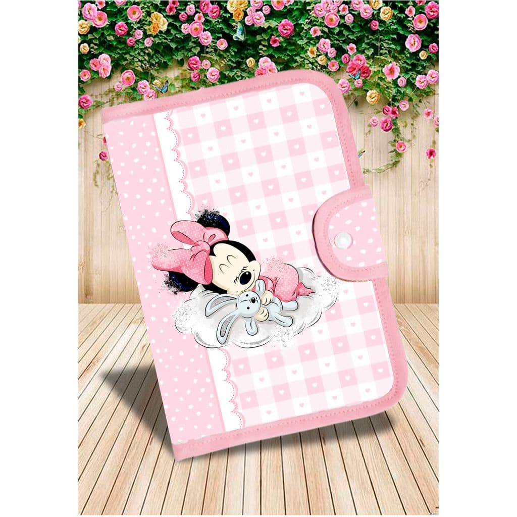 Capa para caderneta de vacinação / Porta caderneta de vacina - MENINA