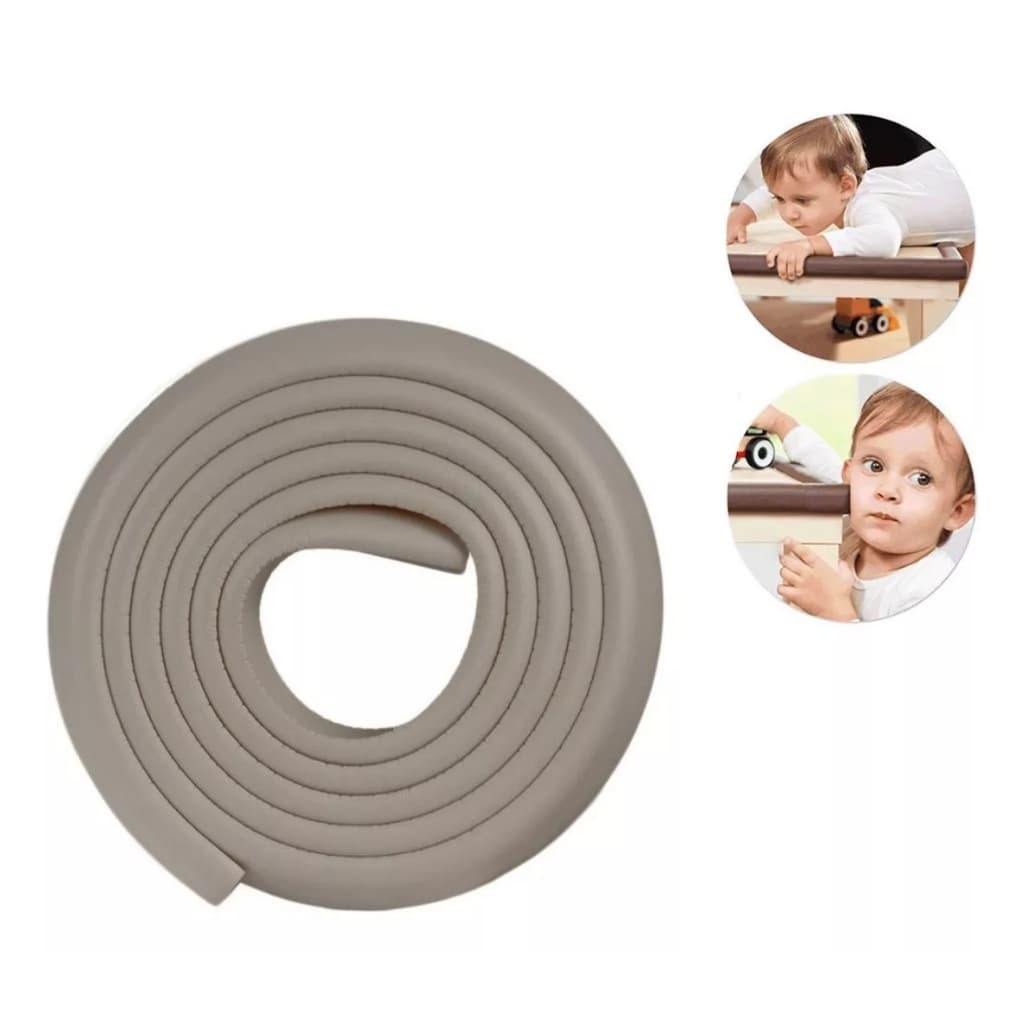2 Metros Rolo Protetor De Quina Canto E Borda Protege Bebe