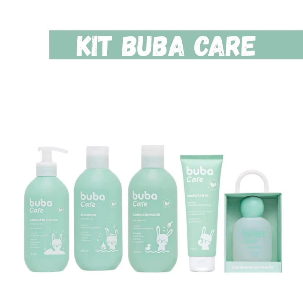 Kit Banho Completo Shampoo 250ml + Condicionador 250ml + Sabonete líq.250ml + Hidratante + Colônia