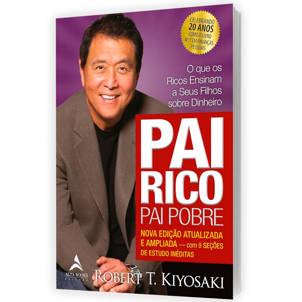 Livro Pai Rico Pai Pobre Edição 20 Anos
