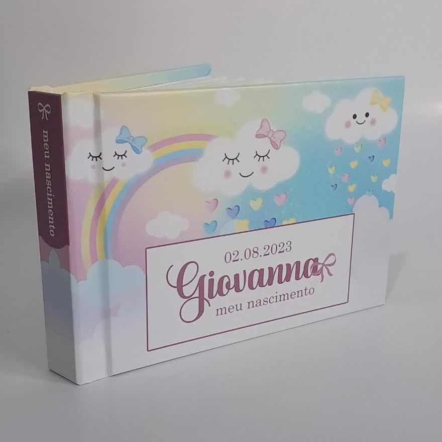 Álbum de fotos AutoColante para 50 fotos 15x21cm Personalizado