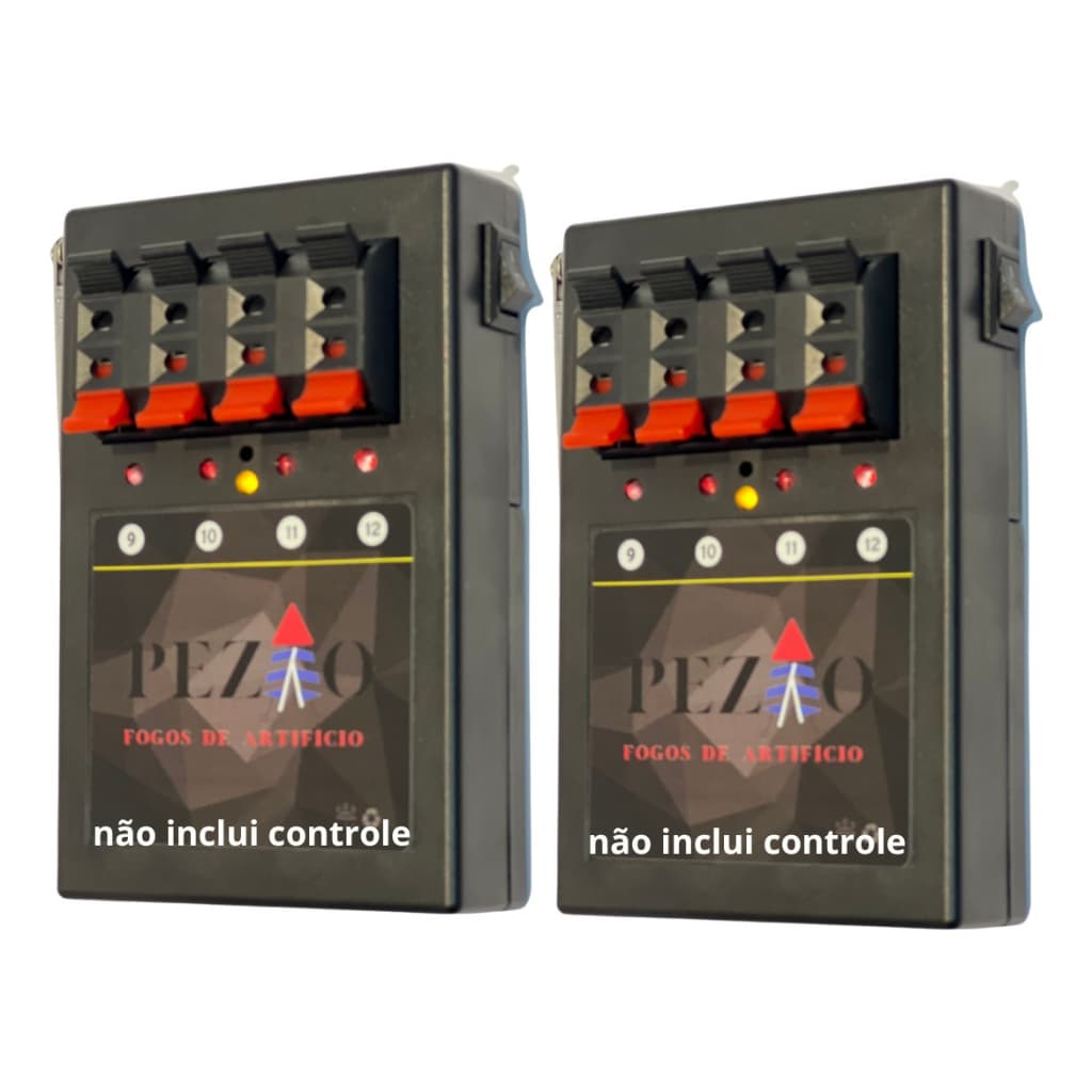 2x Bases Sem Fio Para Acionador Gerbs 4 Canais