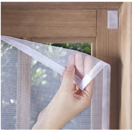 Tela Proteção Mosquiteira Janela Basculante Velcro contra Mosquito Pernilongo Dengue Vários Tamanhos