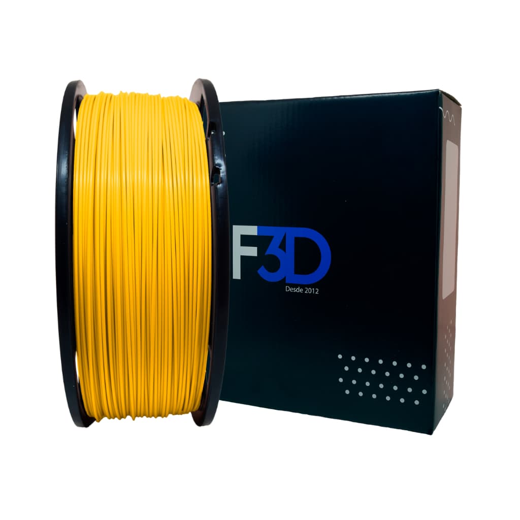 Filamento ABS Premium Amarelo 1kg 1,75mm
