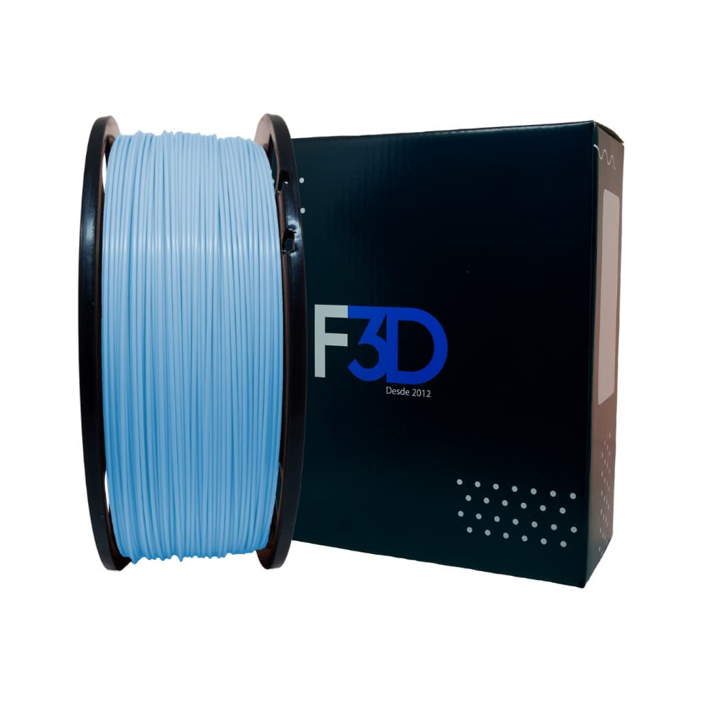 Filamento ABS Premium Azul Bebê 1kg 1,75mm