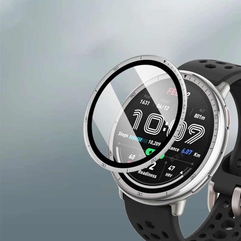 Película protetora de cerâmica para relógios Amazfit Active2 / Balance2 / Active2 Square