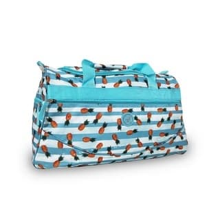 Bolsa Sacola de Viagem Azul Academia Feminina Abacaxi CLIO