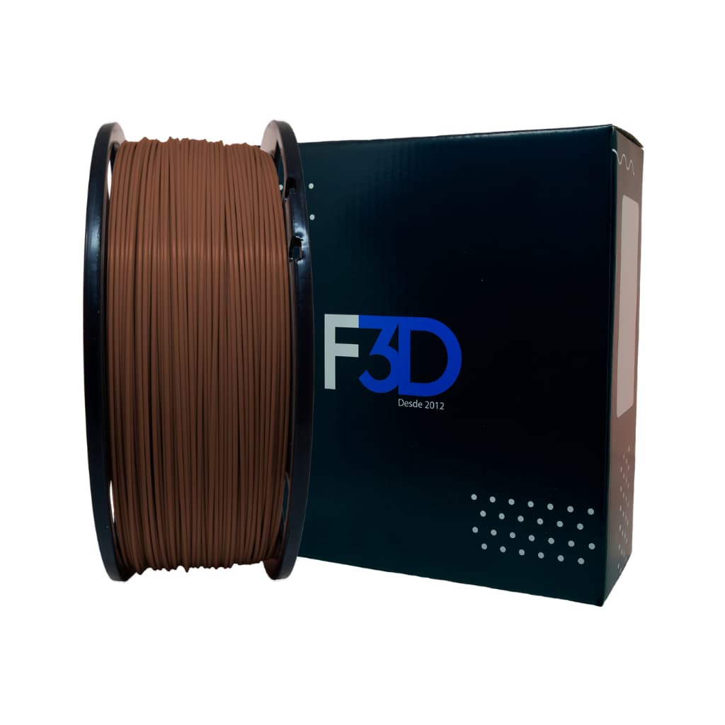 Filamento ABS Premium Marrom 1kg 1,75mm
