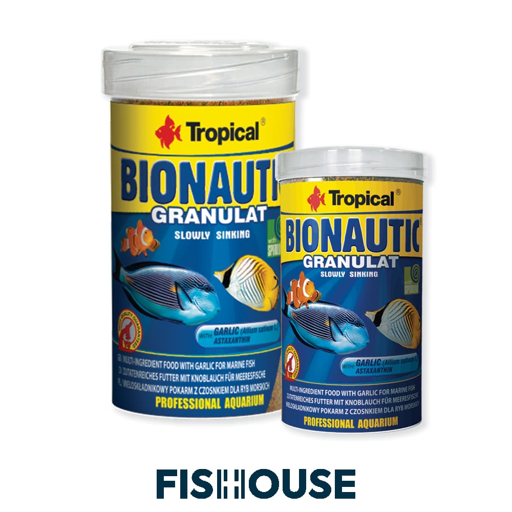 Ração para peixes - Bionautic Granulat - Tropical