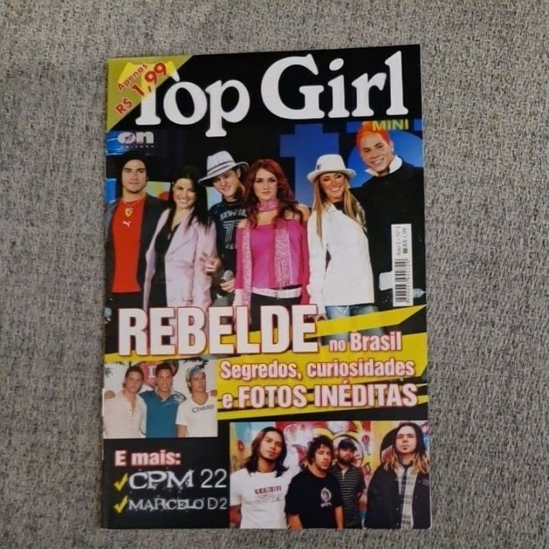 Revista Rebelde Top Girl