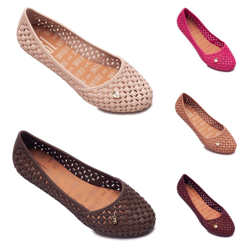 Sapatilha Feminina Palmilia Confort Inverno Boho Chique