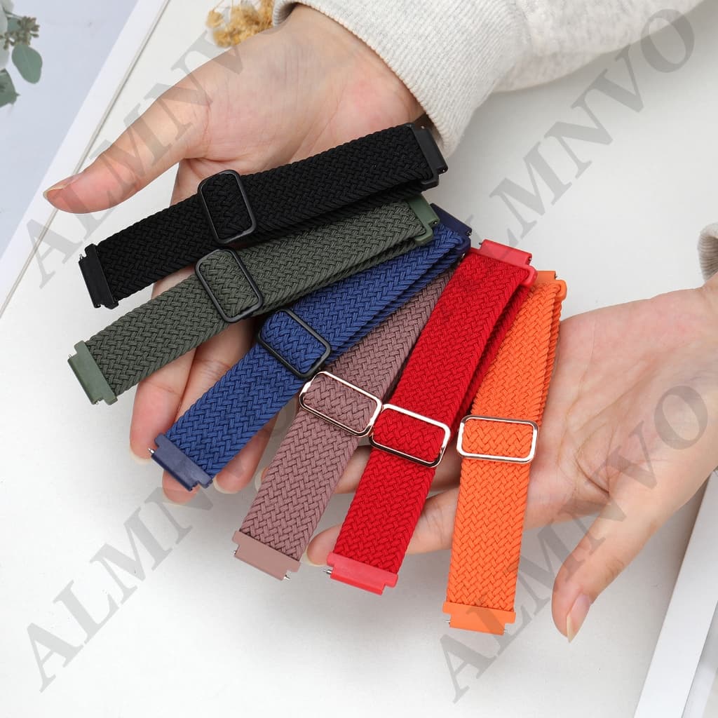 Pulseira de 18mm Nylon para Smartwatch Huawei Watch GT6 GT5 GT4 41mm GT 5 Pro 42mm