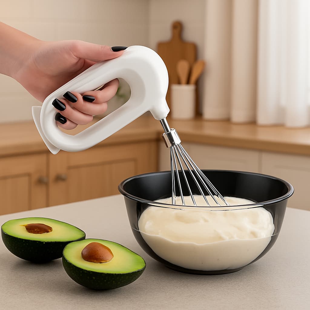 Fuê Elétrico Mini Batedor Elétrico Sem Fio – Agilidade e Praticidade na Cozinha