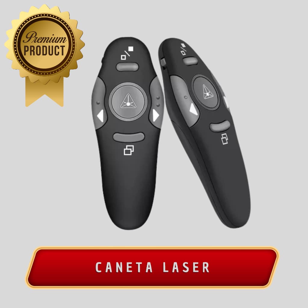 Kit 1/2/3 Caneta Laser Apontador Passa Trocador Longo Alcance Slider