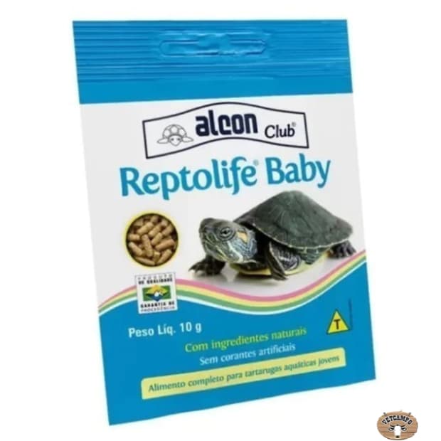 Alcon Club reptolife baby alimento completo para tartarugas aquáticas jovens 10g