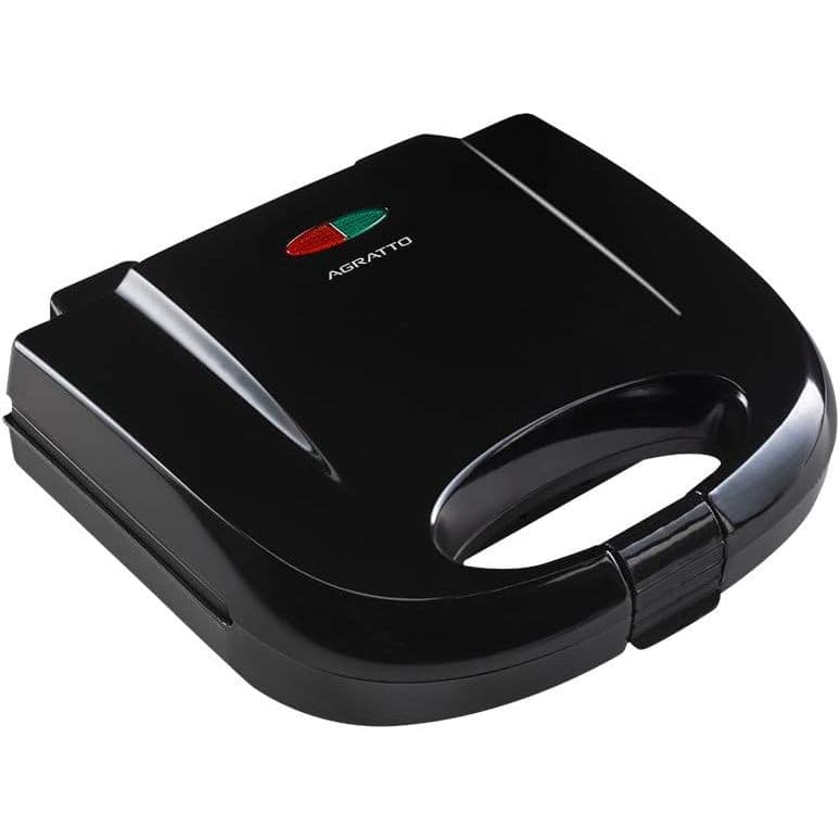 Sanduicheira E Grill Elétrico 220v SA-02 Preta Agratto