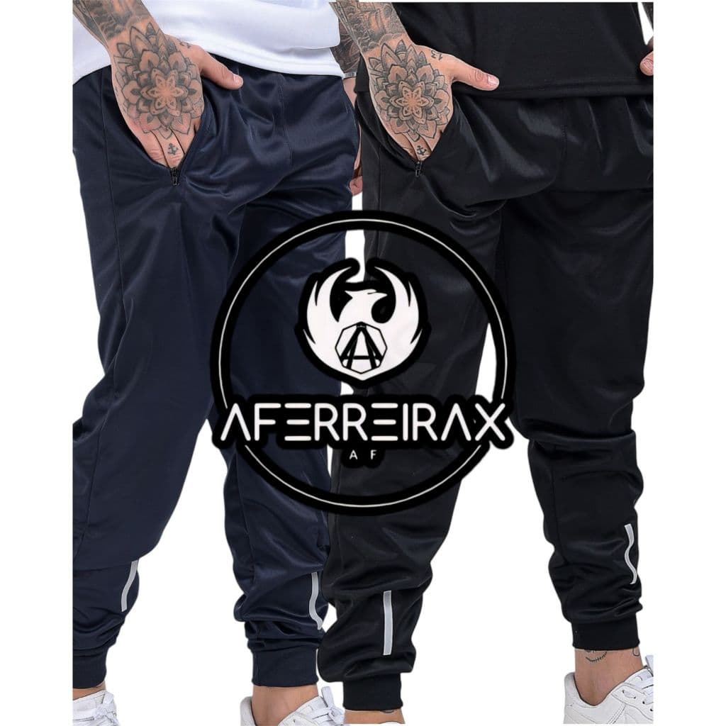 Kit 2 Calças Jogger Masculina Esportiva Moda Casual e Academia