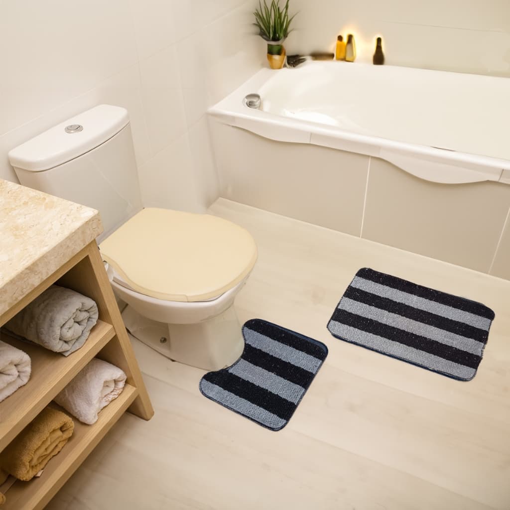 Jogo Tapete para Banheiro Kit 2 Peças