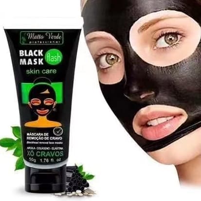 mascara facial Black Mask Matta Verde 50g