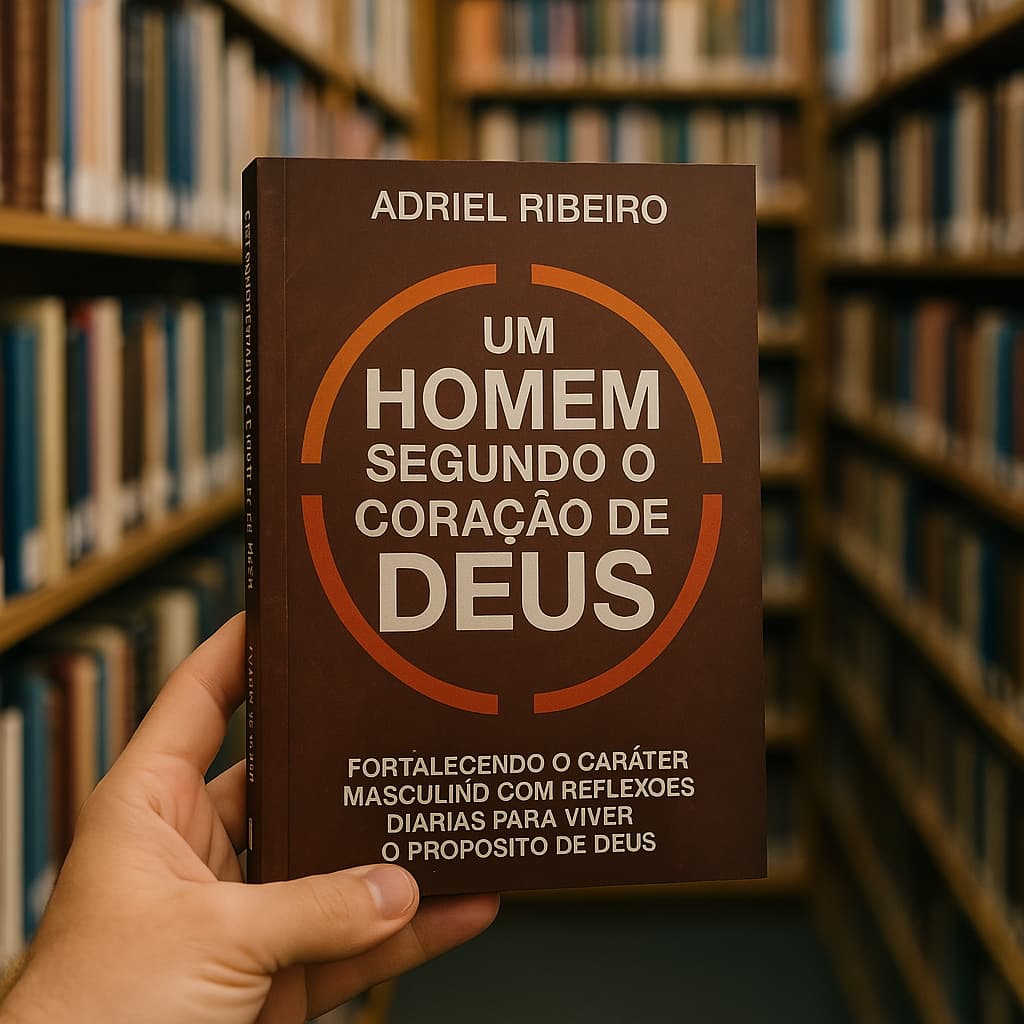 Livro Devocional um homem segundo o coração de Deus | Adriel Ribeiro