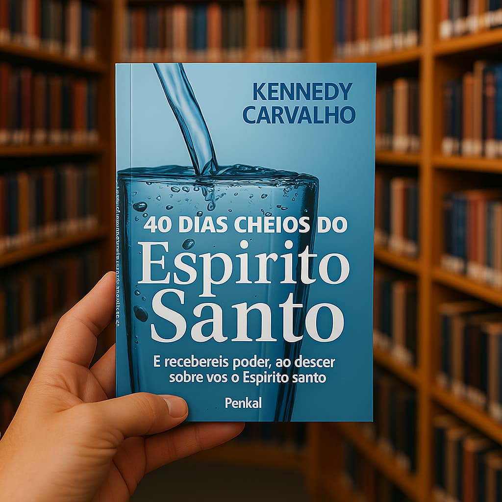 Livro 40 Dias Cheios do Espírito Santo | Kennedy Carvalho