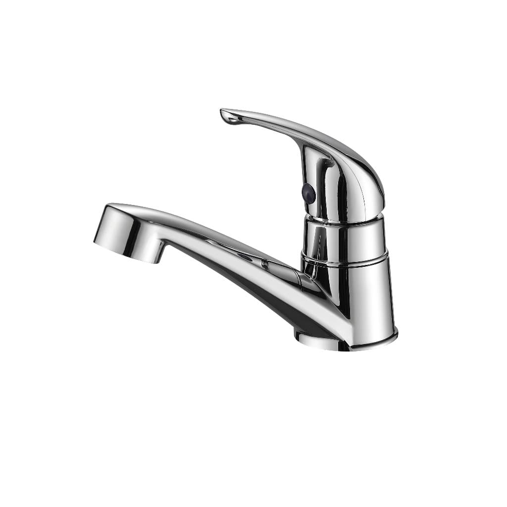 Torneira Cromado Fria ABS Para Tanque e Maquina Lavatório Banheiro Pia Mesa Parede