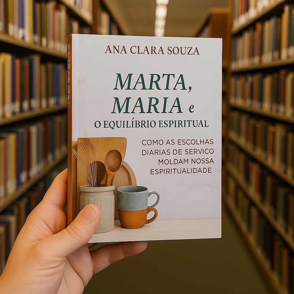 Livro Marta, Maria e o Equilíbrio Espiritual - Como as escolhas diárias de Serviço Moldam nossa Vida