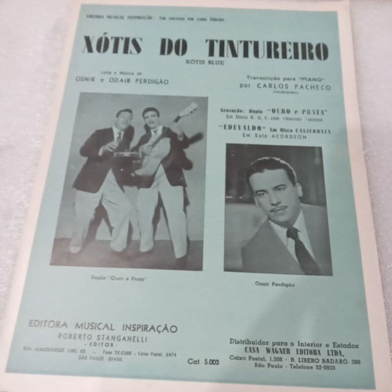 MÉTODO PARA PIANO 🎹-PARTITURA ORNIR & ODAIR PERDIGÃO (XÓTIS DO TINTUREIRO)