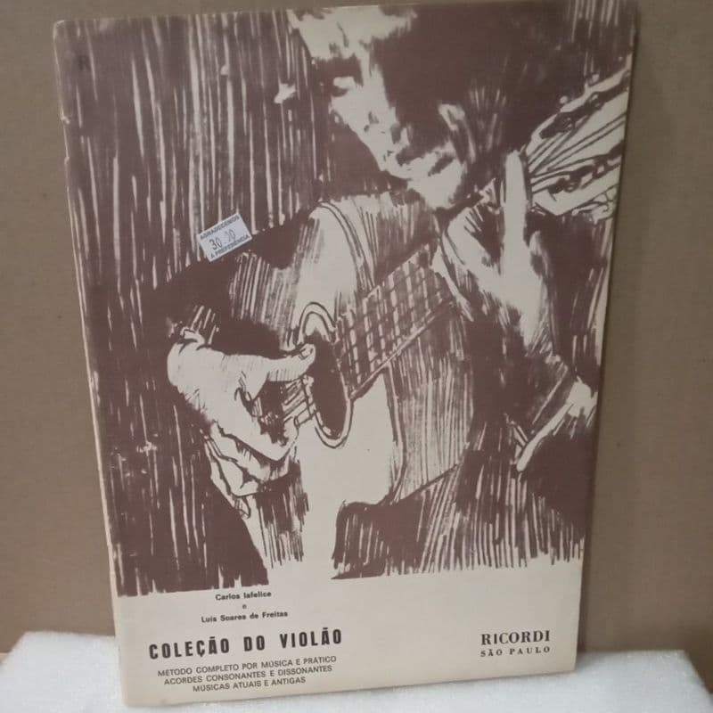 MÉTODO PARA VIOLÃO -CARLOS ISFELICE & LUIS SOARES DE FREITAS -COLEÇÃO DE VIOLÃO