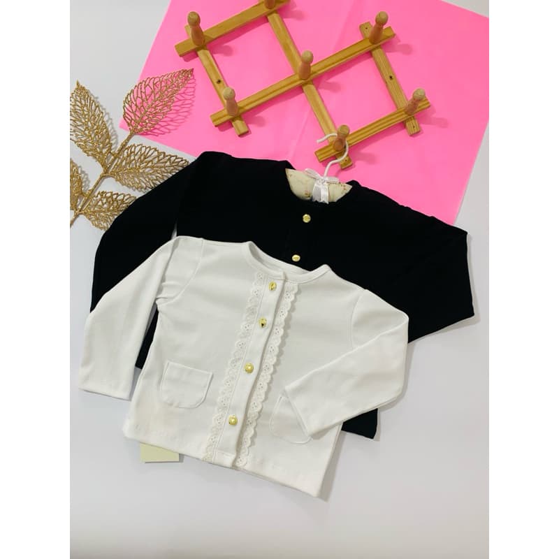 Casaco cardigan infantil menina