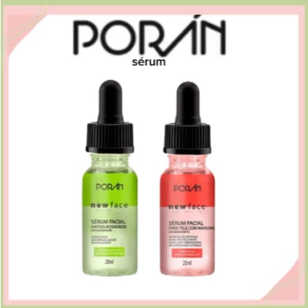 Porán Sérum Antioleosidade e Sérum Para Pele com Manchas 20ML