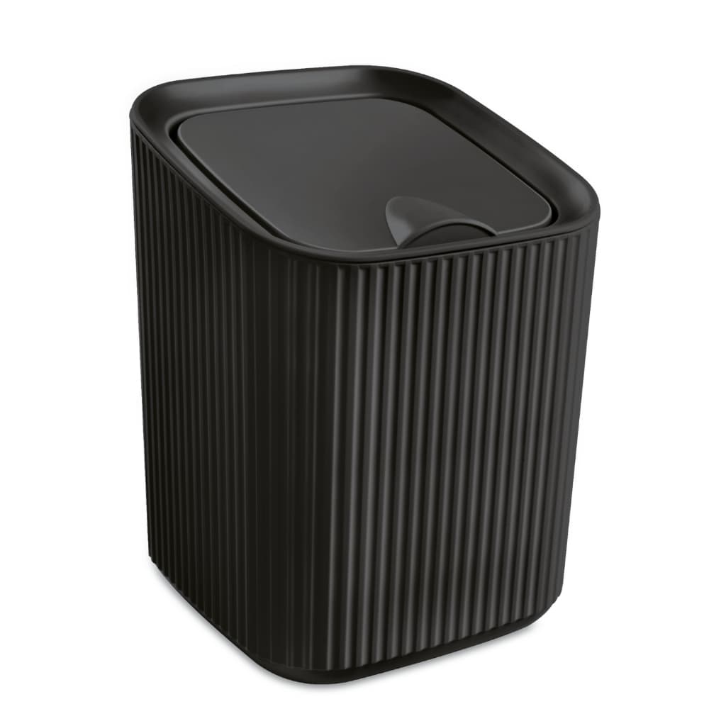 Lixeira Pequena para Pia de Banheiro C Tampa 1,25L