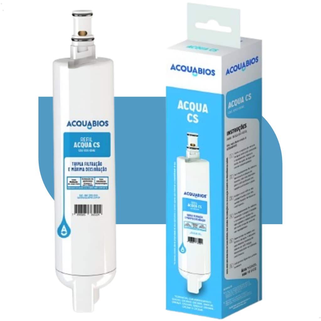 Refil Filtro de Agua para purificador Consul Facilite Cpc30 Cpc31Abona Afona Abana Afvna