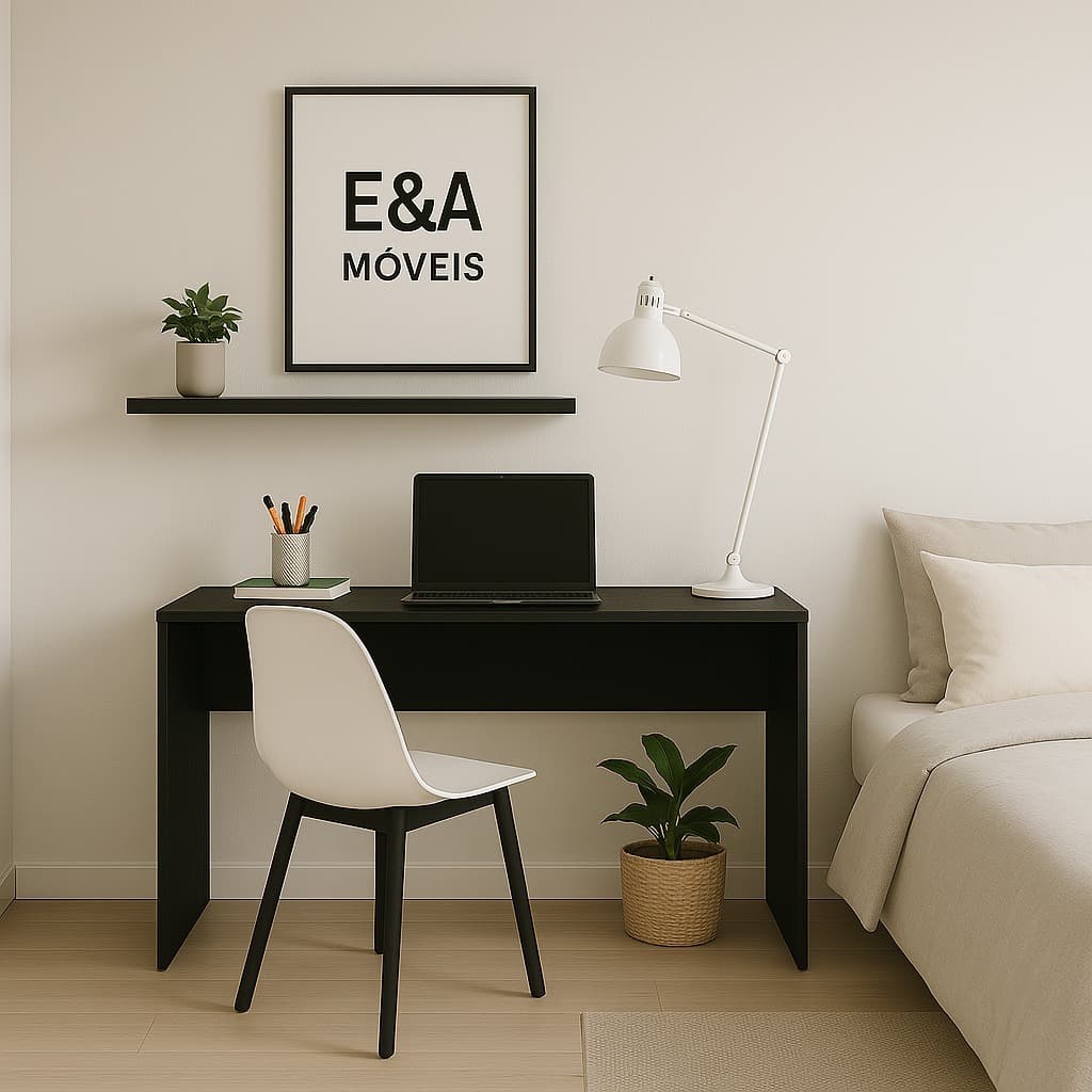 Mesinha Computador Multiuso Quarto Sala Escritório Star - Cores