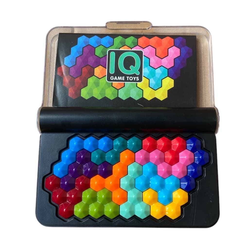 Brinquedo Jogo de Lógica IQ Inteligente Educativo De Aumento Intelectual IQ 120 Desafios