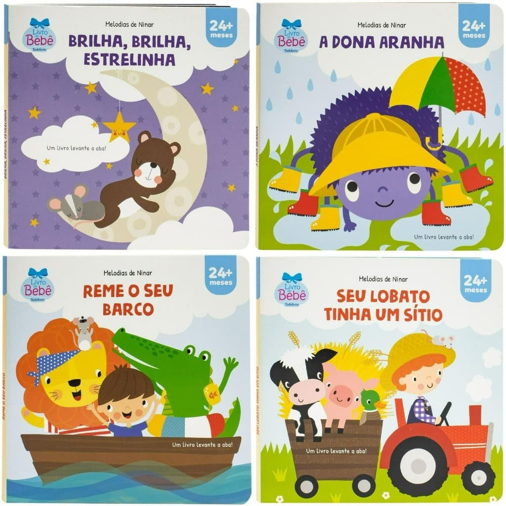 Melodias de Ninar - Um livro levante a aba