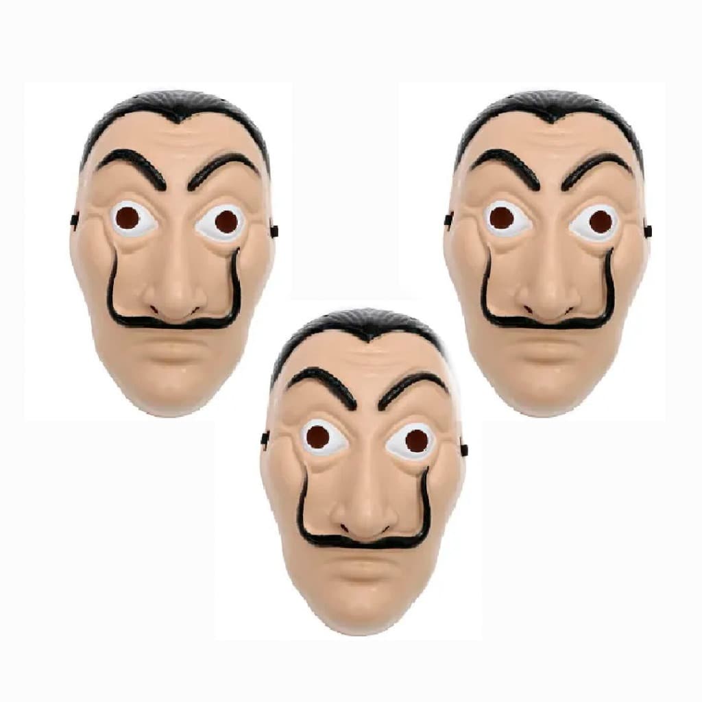 FANTASIA MÁSCARA LA CASA DE PAPEL DALI