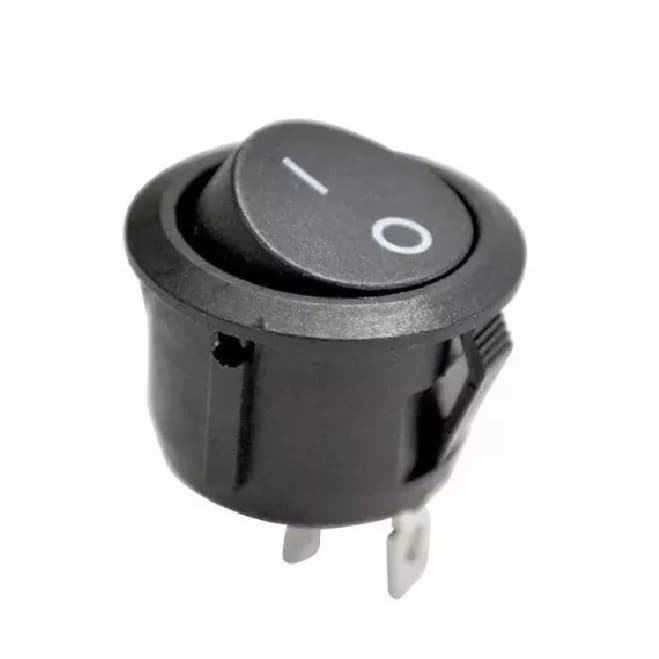 Kit 10 Peças Chave Gangorra Redonda Kcd1-106 6a On/off 2t