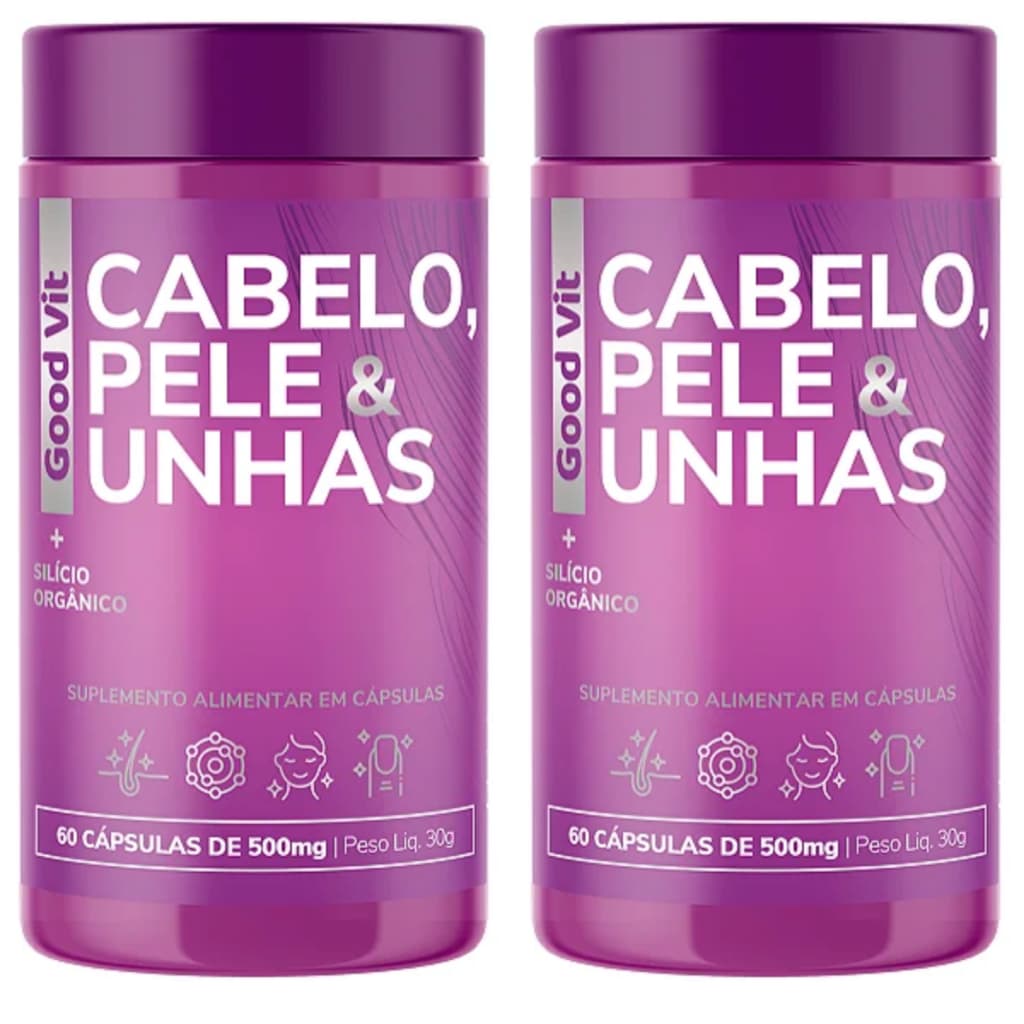 Cabelo Pele e Unhas Mulheres  Vitamina Para Mulher Polivitamínico Biotina Premium Completa