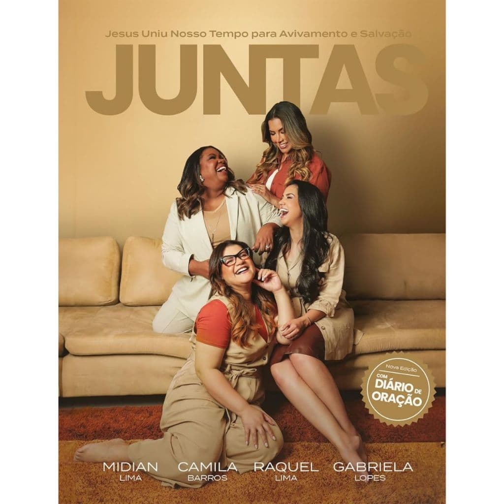 Livro Juntas | Capa Dura | Camila Barros | Midian Lima | Raquel Lima | Gabriela Lopes