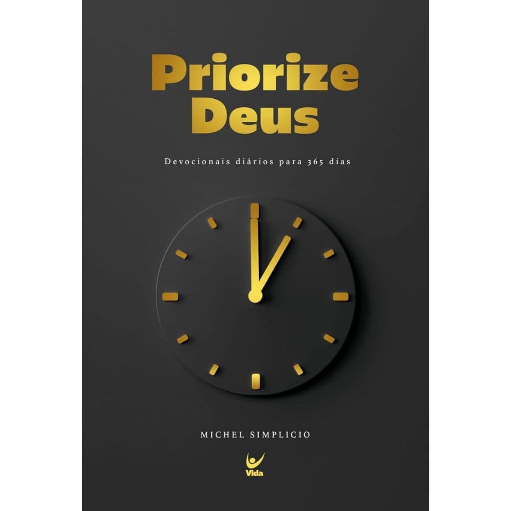 Devocional 365 dias Priorize Deus 2025 | Capa Dura | Michel Simplício