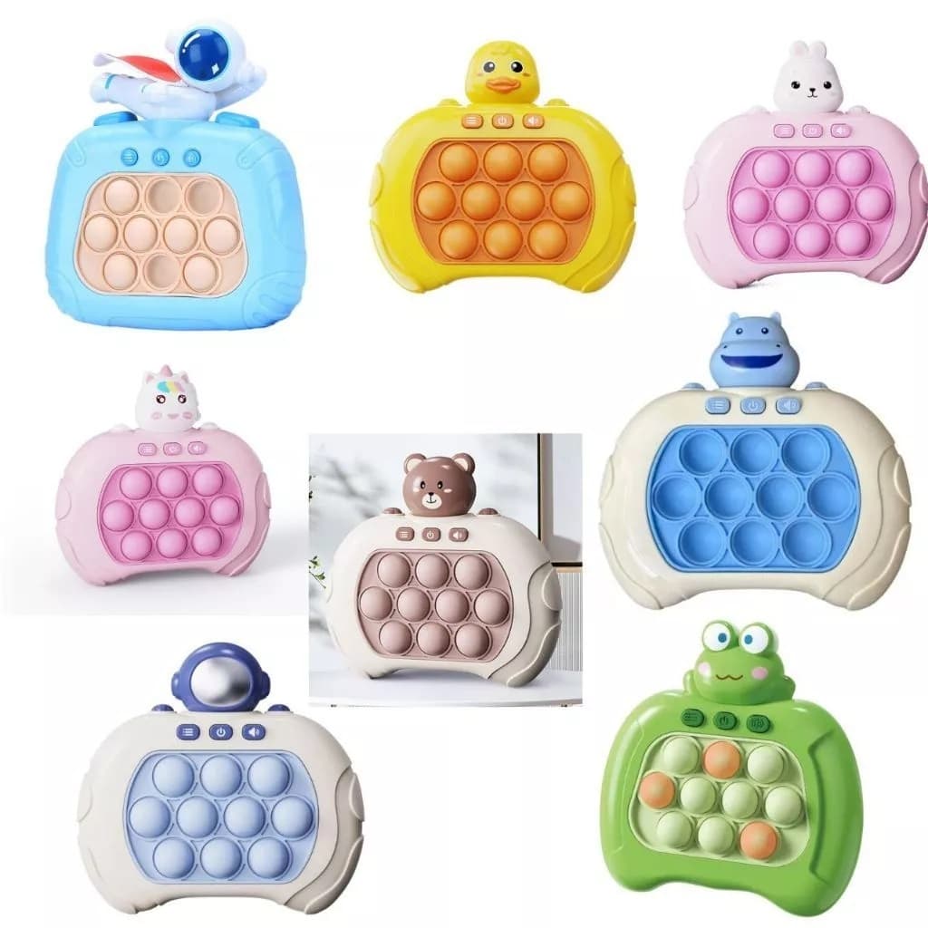 Fast Push Game Pop-it Eletronico Brinquedo Anti Stress Ansiedade para crianças e Jovens presente de festa