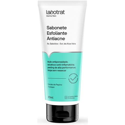 Sabonete Facial Antiacne Labotrat 100mL