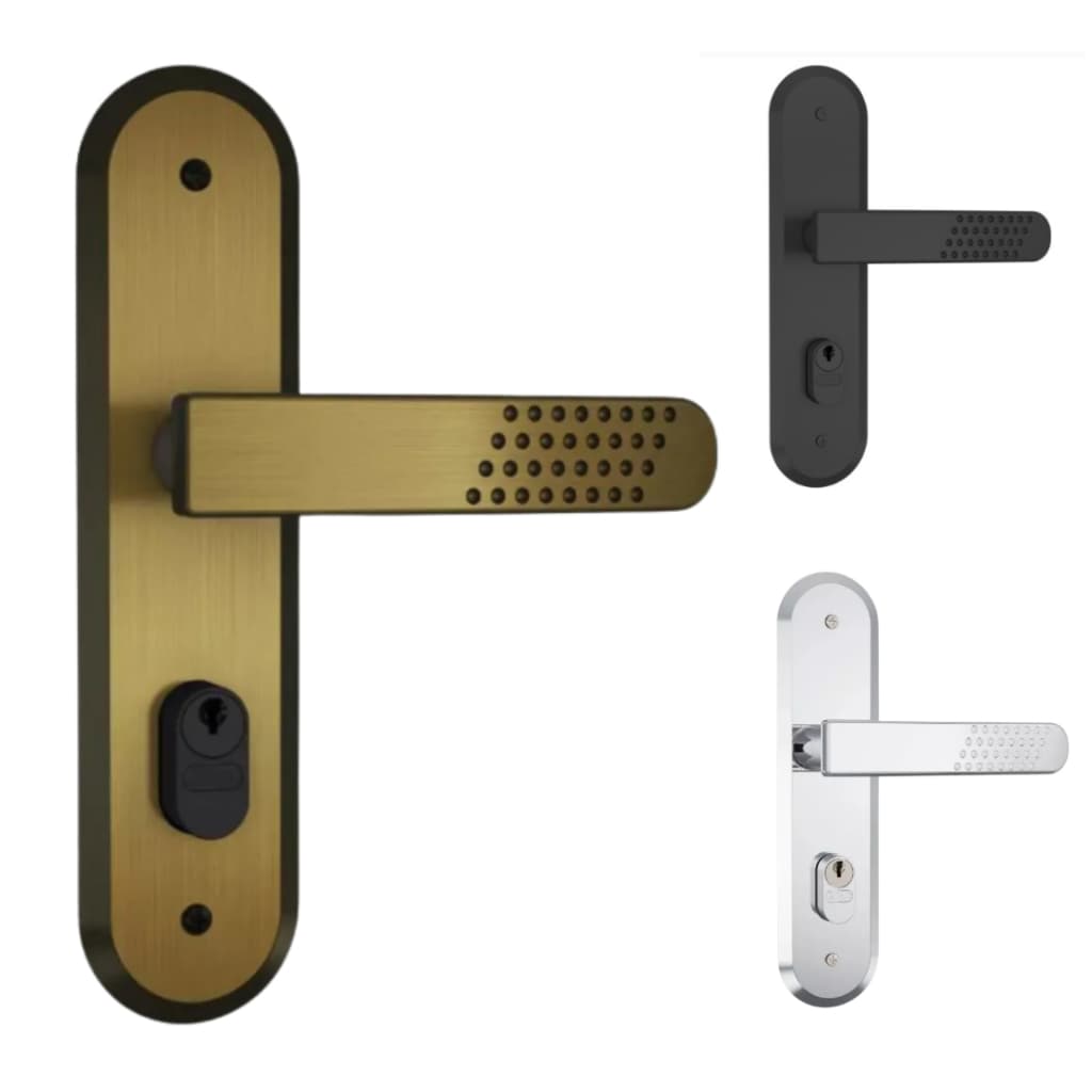 Fechadura Reforçada Luxo para Porta de Madeira 1801/21 Stam