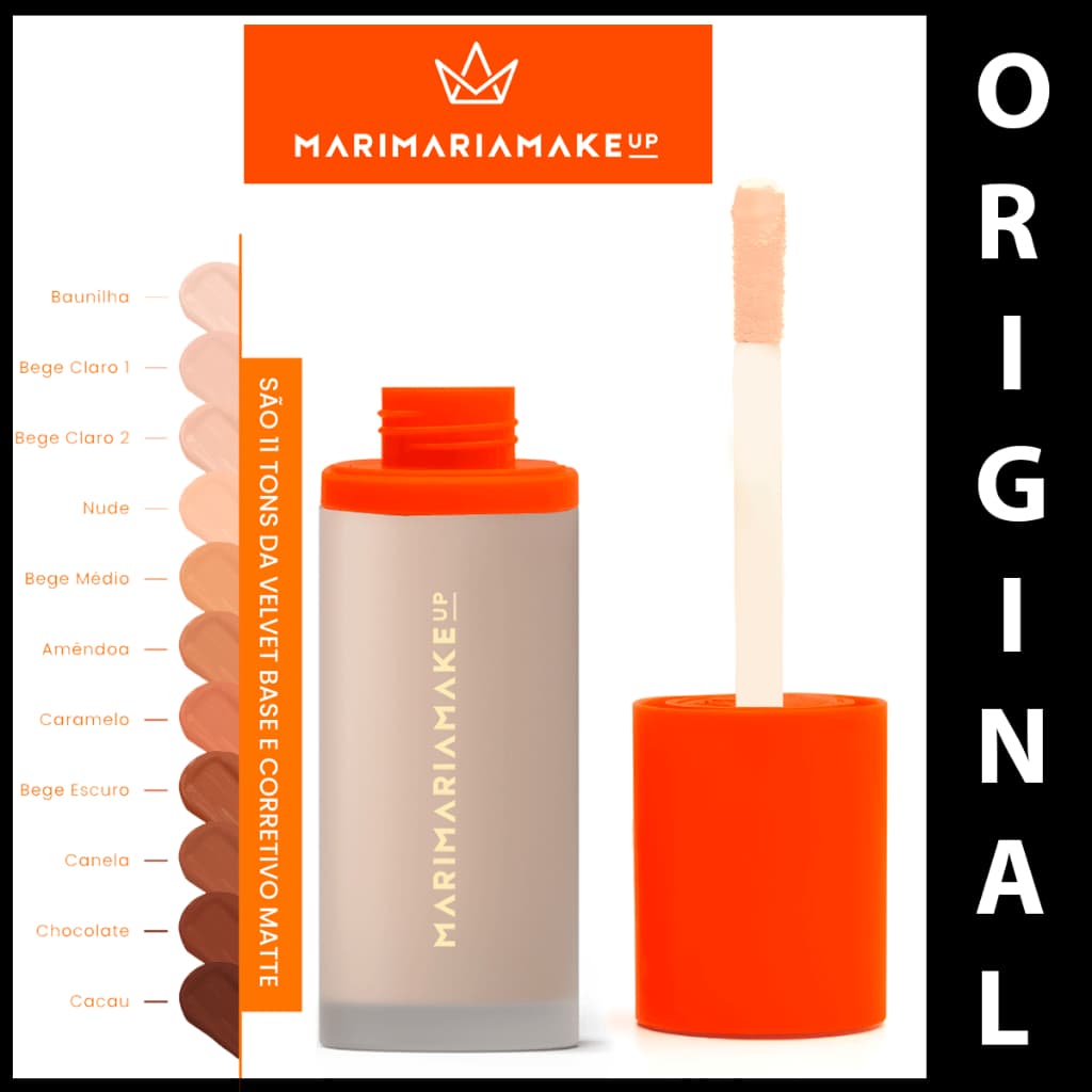 Base e Corretivo Mari Maria Matte 100% Original