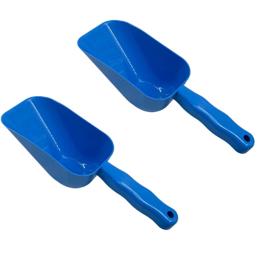 2x Pá Dosadora Para Grão Colher de Gelo Pegador Cereal ou Ração