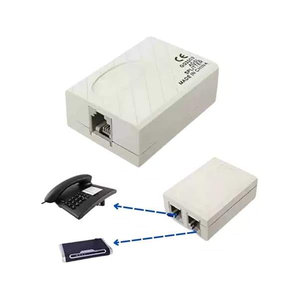 DIVISOR DUPLICADOR PARA TELEFONE RJ11