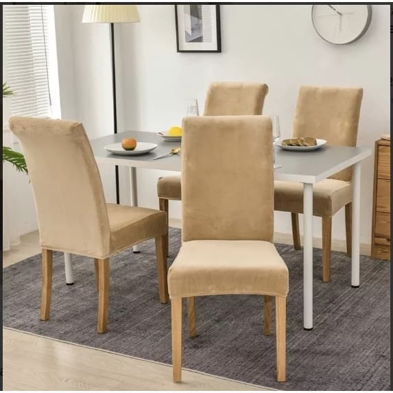 Kit Capa de cadeira em Suede - Semi-impermeável - melhor preço